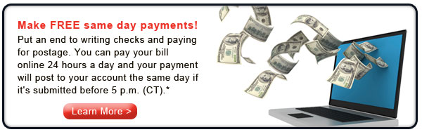 Make same day payments!